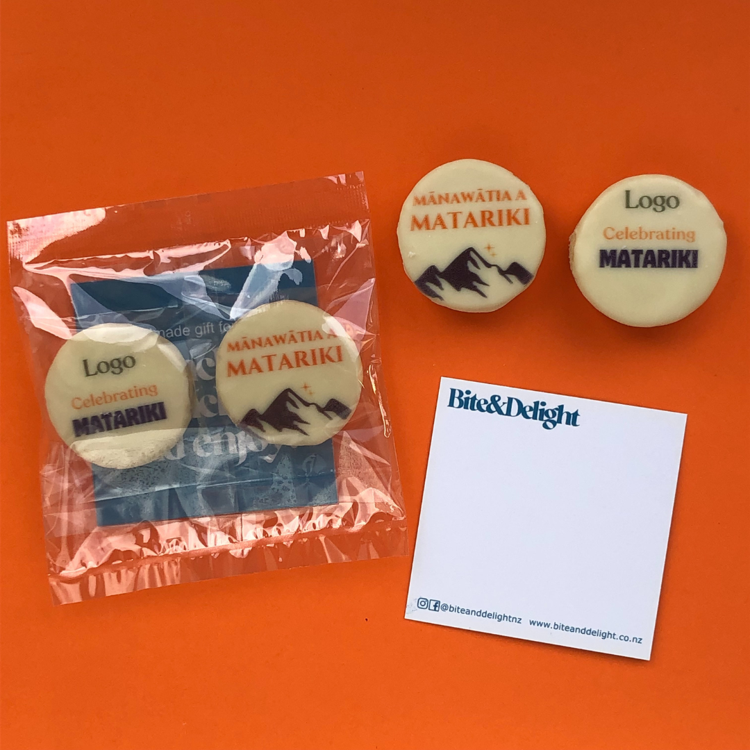 2 pack medium custom cookies with card