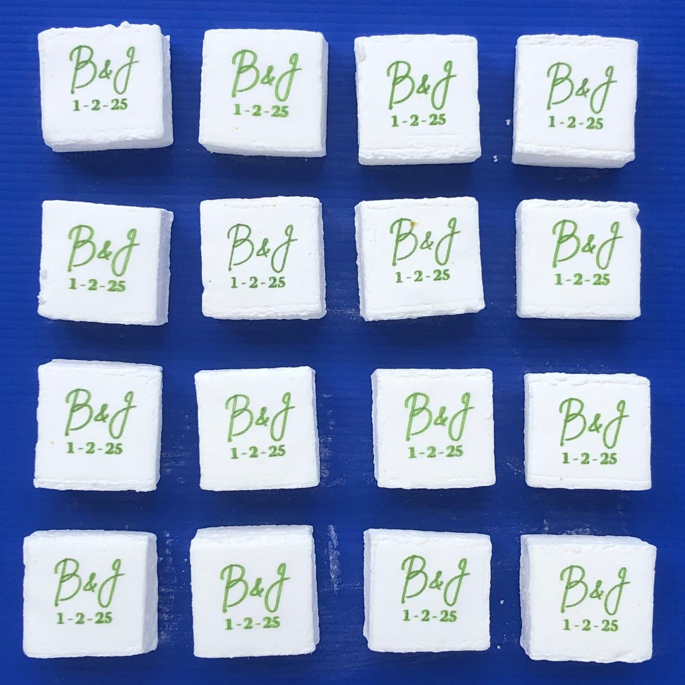 Custom printed Wedding Mallows