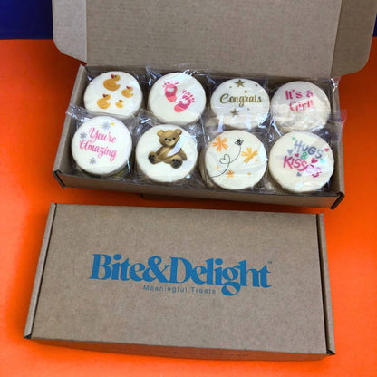 Baby themed 16 cookie box