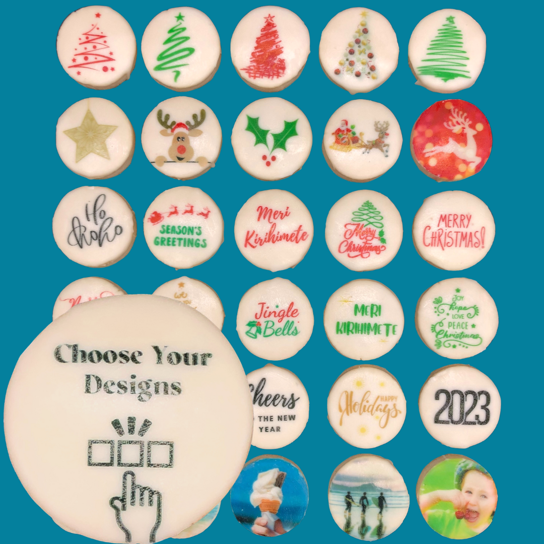 Custom Printed Christmas Shortbread