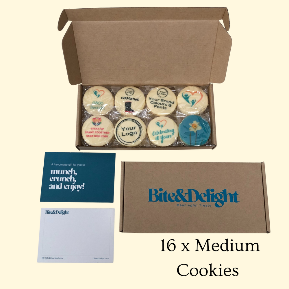 
                  
                    Bite & Delight 16 Medium Cookie Gift Box
                  
                