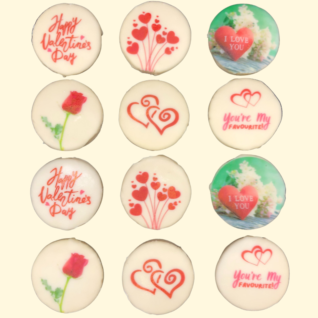 Love You! Valentines Cookies