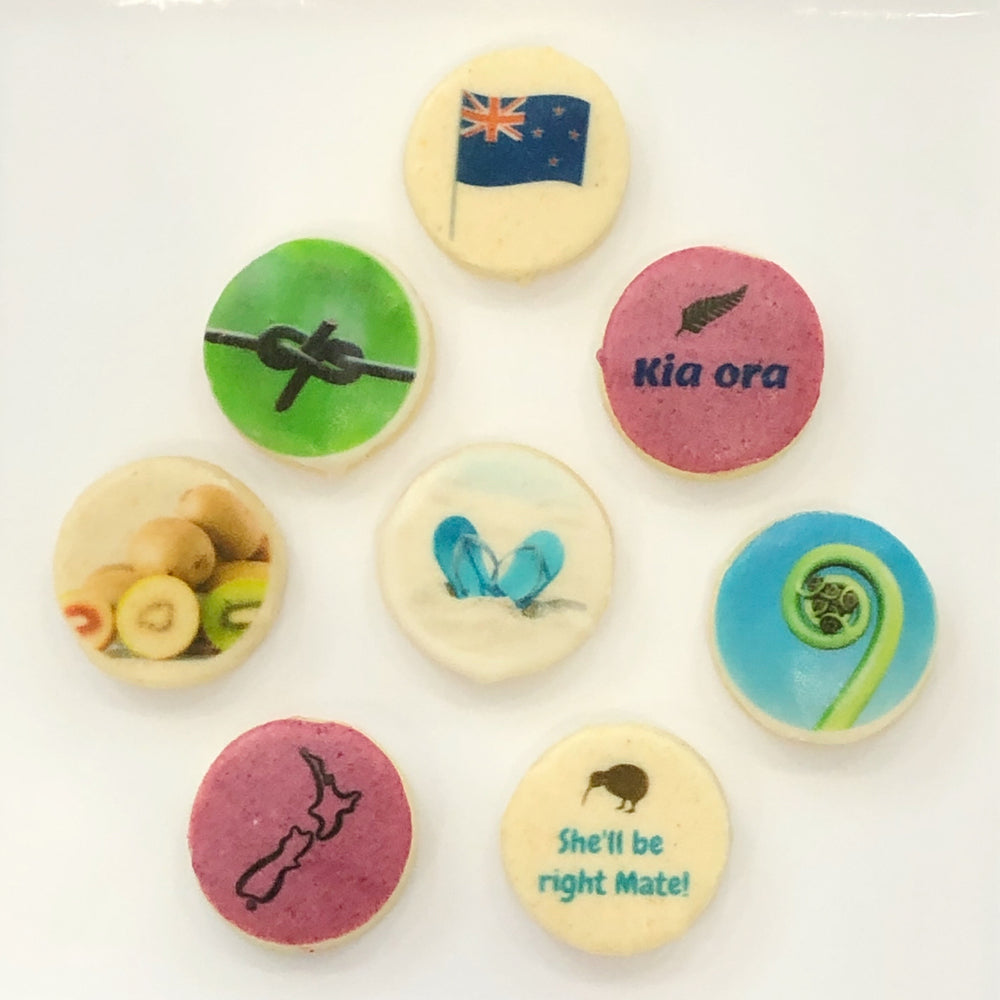 
                  
                    Bite & Delight 8 Medium Cookie Kiwiana designs 
                  
                